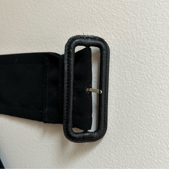 Burberry Vintage Men Black Lawrence Trench Coat with Removable Wool Vest Size 46 - Picture 9 of 16